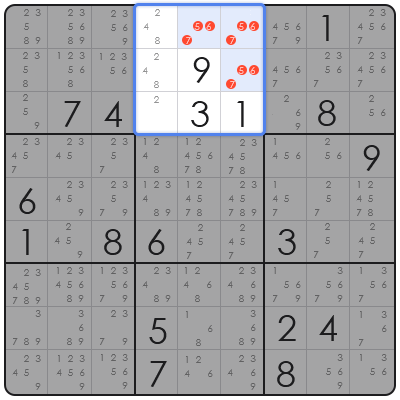 sudoku swordfish method